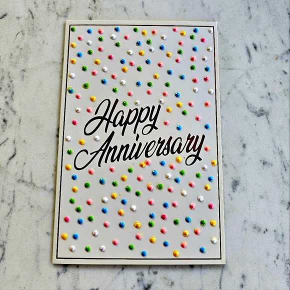 Other - Happy Anniversary Colorful Card Small